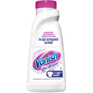 Vanish Oxi Action, 500 мл, Средство для удаления пятен и отбеливания тканей, Ваниш