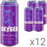 Geyser Sugar-free, Упаковка 12 шт. х 500 мл, Энергетический напиток Гейзер, без сахара, ж/б