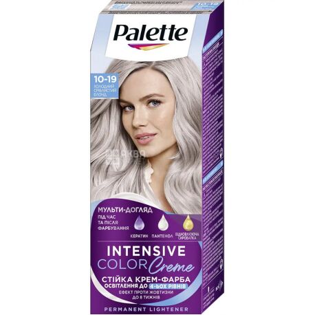 Palette, Крем-краска стойкая для волос, Интенсивный цвет, Тон 10