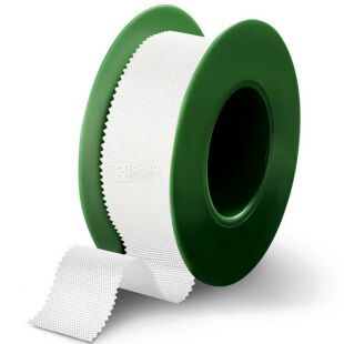 Hartmann Omnisilk, Фіксуючий пластир зі штучного шовку на пластмасовій котушці, білий, 25 мм х 5 м