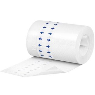 Hartmann Omnifix Silicone, Пластир еластичний з нетканого полотна, силіконова клеєва основа білий, 100 мм х 2 м