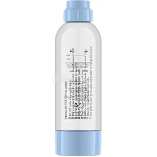 ViO SodaBoom, Многоразовая бутылка для газирования воды в сифоне SD-7006 bluemarine, пластиковая