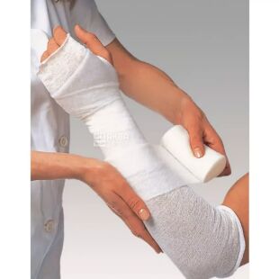  Hartmann Rolta soft, 6 шт., Подкладочный материал под гипсовые и компрессионные повязки, 100 мм х 3 м