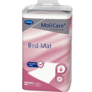 Hartmann MoliCare Premium Bed Mat, 25 шт., Пеленки впитывающие гигиенические, одноразовые, 60 х 60 см
