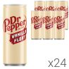Dr Pepper Vanilla Float, Упаковка 24 шт. х 0,33 л, Напій газований Ваніль Доктор Пеппер, ж/б