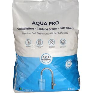 CIECH Aqua Pro, 25 кг, Таблетированная соль для умягчения воды