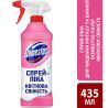 Domestos Power Foam, 435 мл, Спрей-піна для чищення унітазу та ванної Квіткова свіжість, Доместос