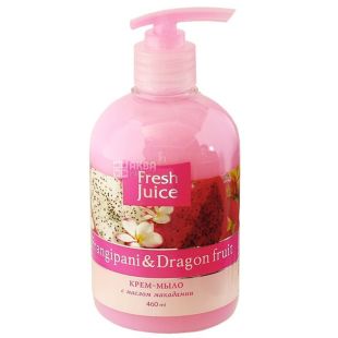 Fresh Juice, 460 мл, Крем-мило Фреш Джус, з маслом Макадамії, з дозатором