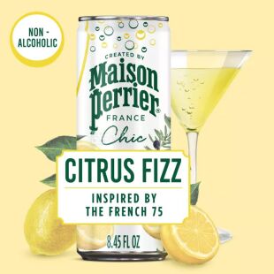 Maison Perrier Citrus Fizz, 250 мл, Цитрусовый коктейль Мейсон Перье, безалкогольный, ж/б