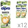 Alpro, Soya for Professionals, Упаковка 12 шт. по 1 л, Алпро, Профешнл, Соєве молоко, вітамінізоване