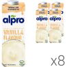 Alpro, Soya Vanilla, Упаковка 8 шт. по 1 л, Алпро, Соевое молоко с ванилью, витаминизированное