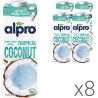 Alpro, Coconut Original, Упаковка 8 шт. по 1 л, Алпро, Кокосовое молоко, витаминизированное
