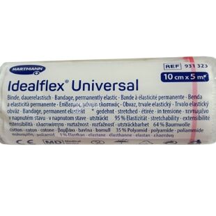 Hartmann Idealflex Universal, Бинт эластичный умеренного компрессионного действия, 100 мм х 5 м