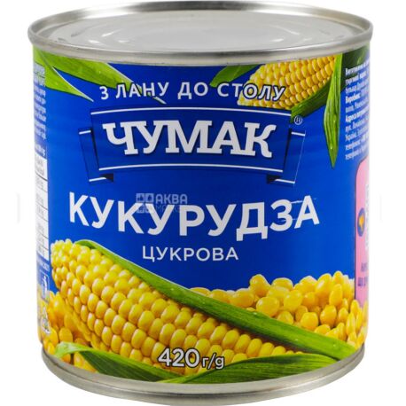 Чумак, 420 г, кукуруза, сахарная