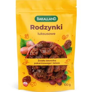 Bakalland, 100 г, Изюм Бакалланд Джамбо