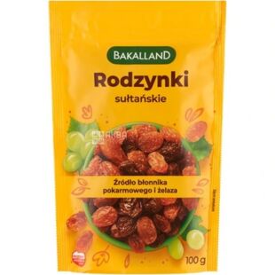 Bakalland, 100 г, Изюм Бакалланд Султанский