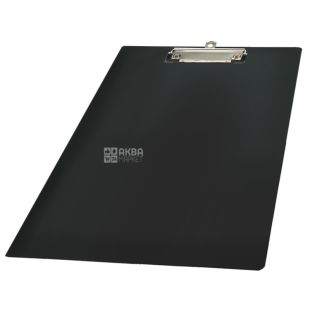 Buromax, Планшет с клипом, Чёрный, А4