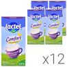 Lactel, Упаковка 12 шт. х 1л, Молоко безлактозне Лактель з витамином D, 2,5%, з клапаном