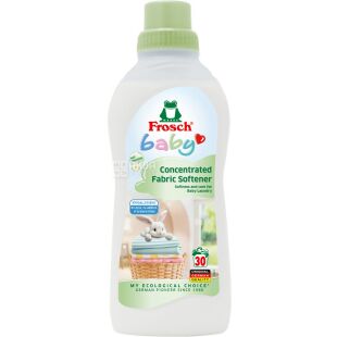 Frosch, 0,75 л, Концентрований ополіскувач, для дитячої білизни