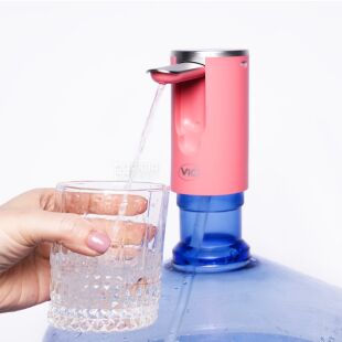 ViO E23, Електрична USB помпа для води зі складним носиком, рожева