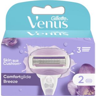 Venus Breeze, 2 шт., Сменные картриджи для бритья