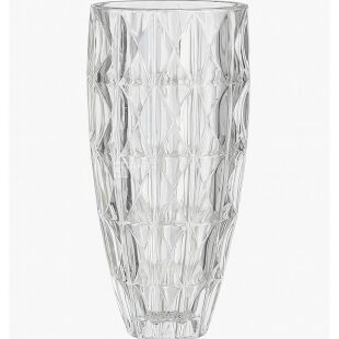 Olens, Ваза стеклянная для цветов Белли Оленс, прозрачная, 14х29,5 см