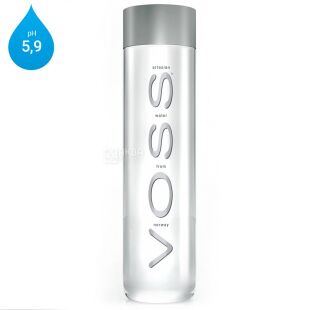 Voss, 0,8 л, Вода мінеральна негазована Восс, скло