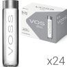 Voss, Упаковка 24 шт. х 0,375 л, Вода мінеральна негазована Восс, скло