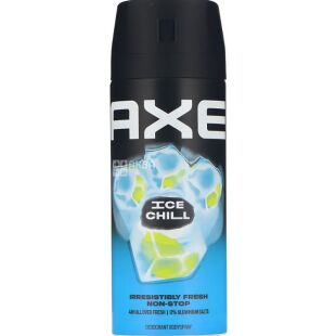 AXE Ice Chill, 150 мл, Дезодорант-антиперспирант, Спрей