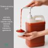 ViO D02-36, Помпа дозатор для канистр для соусов, кетчупов, сироп. Для конистр с резьбой горловины D 36 мм