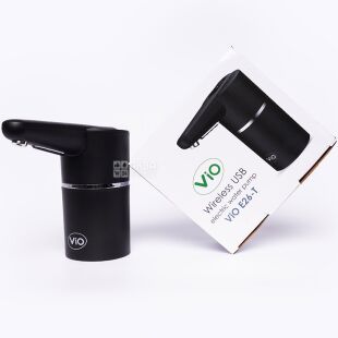 ViO E26-T, Електрична помпа для води ВіО, натиск склянкою, чорна