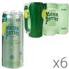 Perrier, Citron Vert Limoen, Упаковка 6 шт. х 0,33 л, Вода Перье газированная с экстрактом Лайма, ж/б