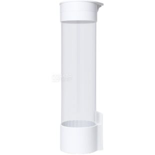 ViO С3 XL, Стаканотримач для паперових стаканів 180-500 мл (до 95 мм діаметром), з універсальним кріпленням, білий