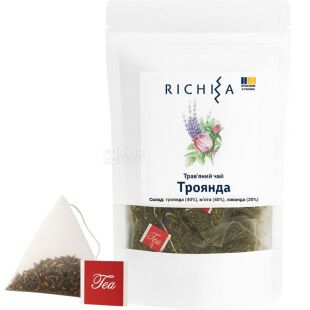 Richka, 25 шт. х 1,4 г, Чай травяной Роза Ричка