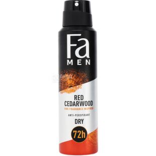 Fa Red Cedarwood, 150 мл, Дезодорант-антиперспірант-спрей Червоне дерево, для чоловіків
