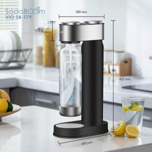 ViO SodaBoom SB-179, Апарат для газування води з багаторазовою пляшкою
