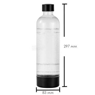 ViO SodaBoom SB-192, Бутылка 1 л для систем газирования воды, ПЭТ, сменная, многоразовая