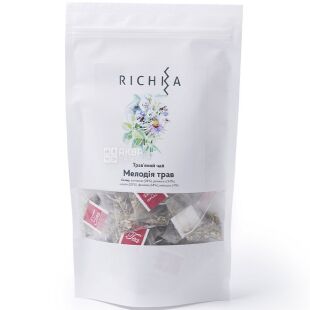 Richka, 25 шт. х 1,4 г, Чай трав'яний Мелодія трав Річка