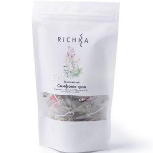 Richka, 25 шт. х 1,4 г, Чай травяной Симфония трав Ричка