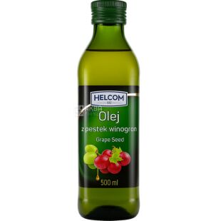 Helcom, 500 мл, Масло из виноградных косточек, стекло