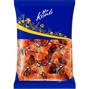 Kont Belissimo Сlassicoi, 1 кг, Конфеты со вкусом крем-брюле, Конти