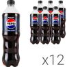 Pepsi-Cola Max, Упаковка 12 шт. х 0,75 л, Напій газований Пепсі, без цукру, ПЕТ