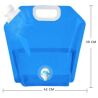 ViO PE-T 10l, Канистра-пакет для воды мягкая с ручкой и краником, голубая
