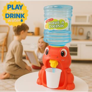 Zeming Toys, Детский кулер для воды Дракончик, красный