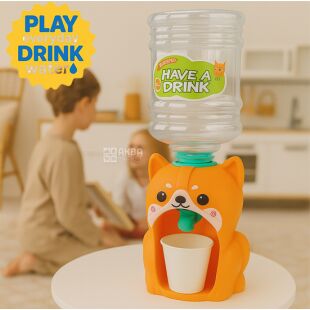 Zeming Toys, Дитячий кулер для води Песик, помаранчевий