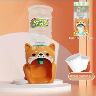 Zeming Toys, Дитячий кулер для води Песик, помаранчевий