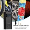 Портативний акумуляторний насос для шин 5V, чорний, 6500 мА