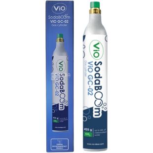 ViO SodaBoom GC-02, Балон СО2 для сифонів/апаратів для газування води, 425 г