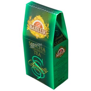 Basilur, Sencha, 100 г, Чай Базілур, Сенча, зелений