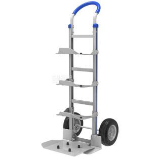 ViO HT-6BA, Two-wheeled trolley with handles and platform for moving bottles, aluminum, up to 200 kg